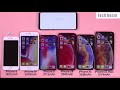 iPhone 8 vs iPhone 8p vs iPhone X vs iPhone Xr vs iPhone Xs vs iPhone Xs Max Battery Life DRAIN TEST