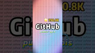 All the APIs you need can be found here#api #coding #programmer #github #collection #programming