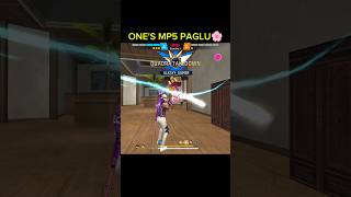ONE's MP5 PAGLU 🌸#mp5 #funnyexpression #ffshorts