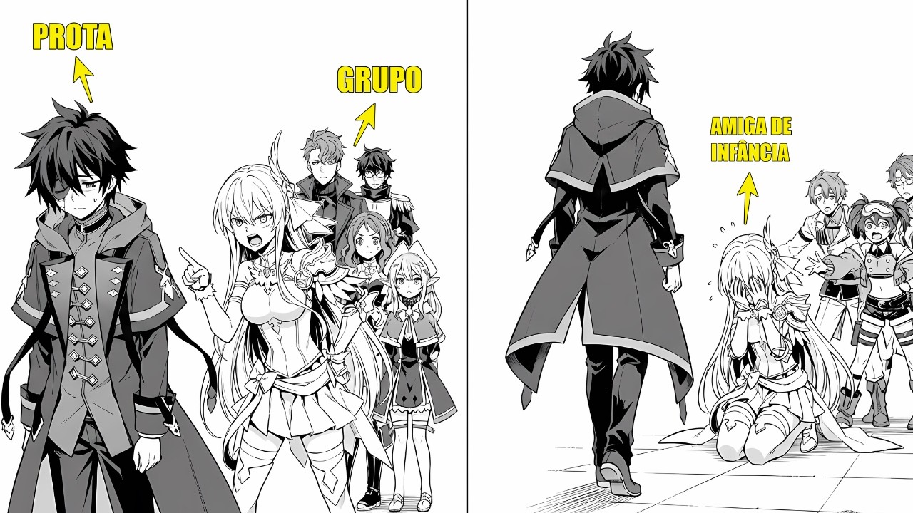 Chamado de INÚTIL pelo GRUPO e traído pela AMIGA até despertar um PODER ABSURDAMENTE OP