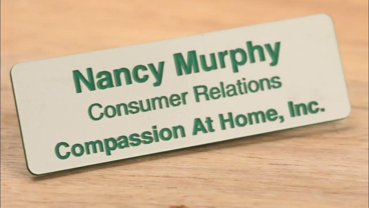 Engraved Name Badges from Best Name Badges YouTube