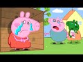 Mummy pig sorry dont go peppa   peppa pig funny animation