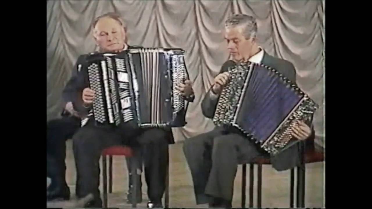 Саратовские переборы 1986, играют баянисты из Ленинграда