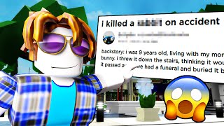 ROBLOX Players SENT ME their DARKEST SECRETS