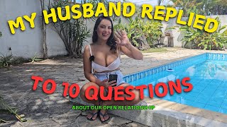 I ASKED MY HUSBAND TO REPLY TO 10 QUESTIONS ABOUT THE HOTWIFE LIFESTYLE