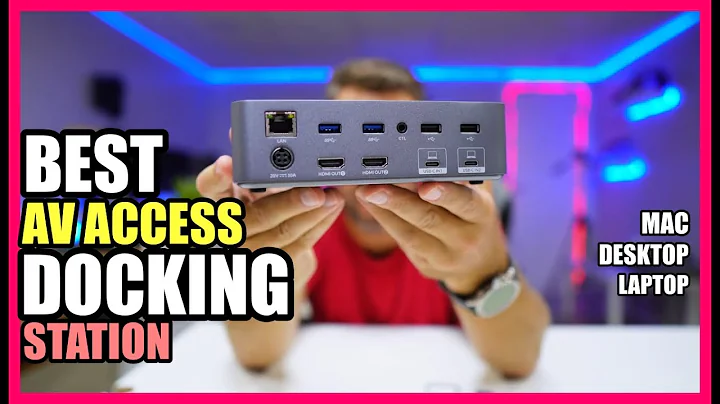 ✅Top 4 BEST Docking Station For (Mac /PC /Laptop) - BEST Docking From AV ACCESS Should Buy in 2025!😍