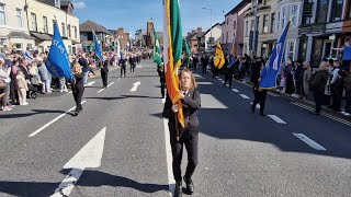 Huge crowds at Belfast Easter Commemoration
