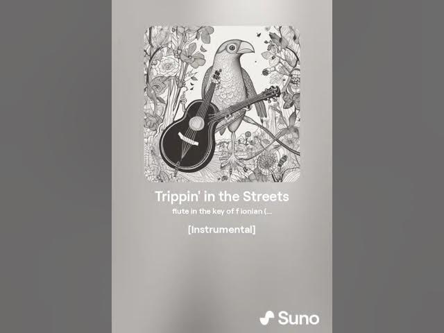 Trippin' in the Streets [Key of F Ionian (Major)] [AI Instrumental]