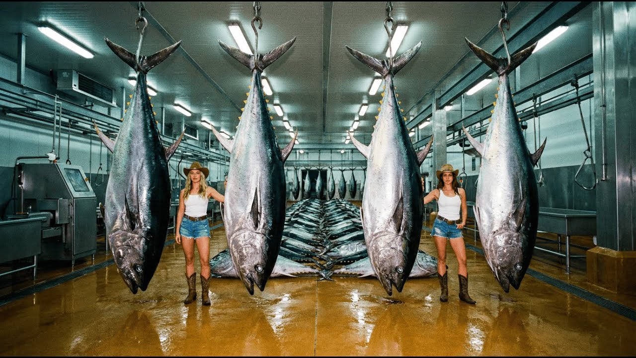 COME Producono TONNELLATE di Tonno in Scatola Ogni Giorno