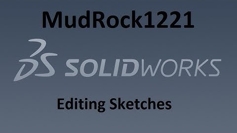 SolidWorks Tutorials | Editing Sketches and adding Detail