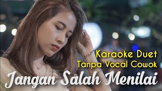Jangan Salah Menilaiku karaoke Duet Tanpa Vocal Cowok || Vocal Cover. Puput