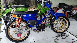 Modif Iseng Honda Klasik C70 Nyentuh Rp 30 Juta | Honda Classic C70 Modified $2000