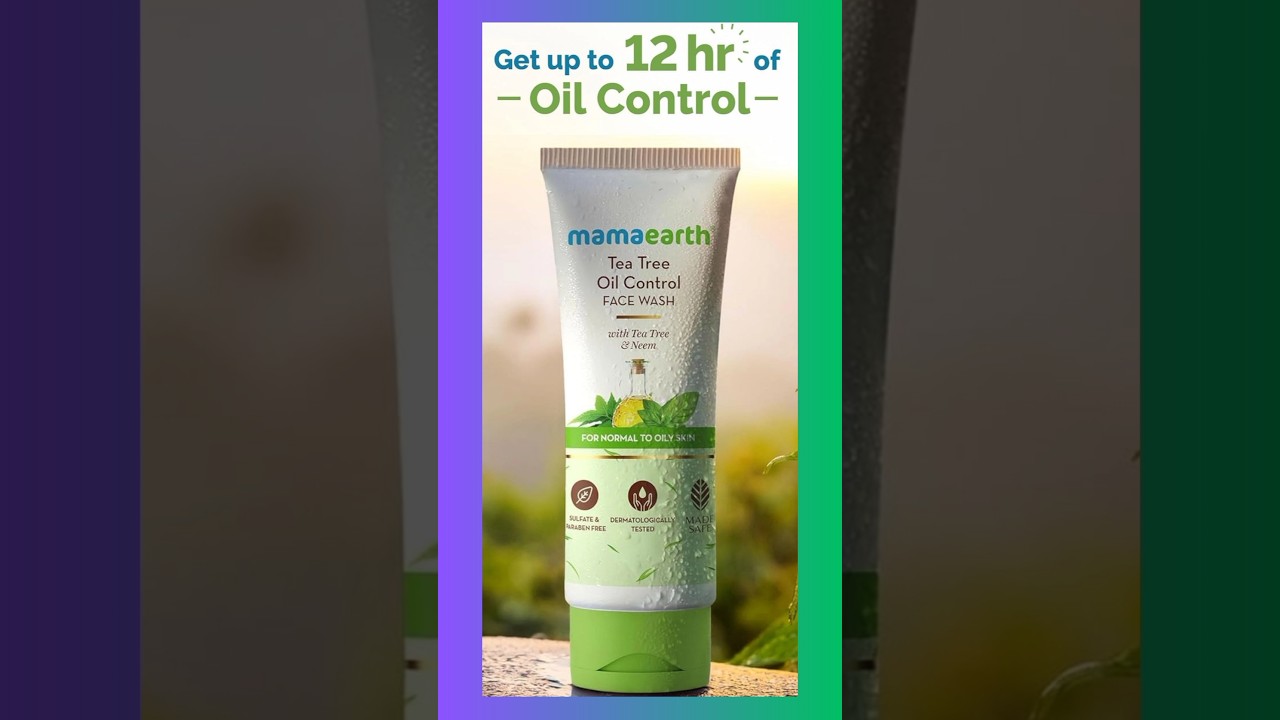 Mamaearth Tea Tree Oil Control Face Wash 