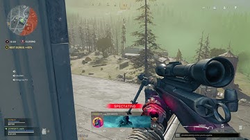 Spectated a hacker with 80 kills in warzone