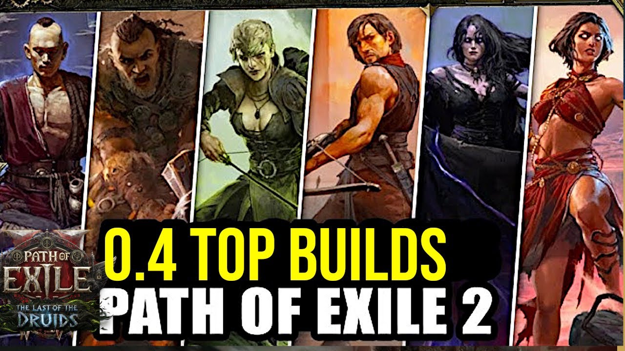 Top 10 POE2 Builds in 0.4 Druids League | Path of Exile 2