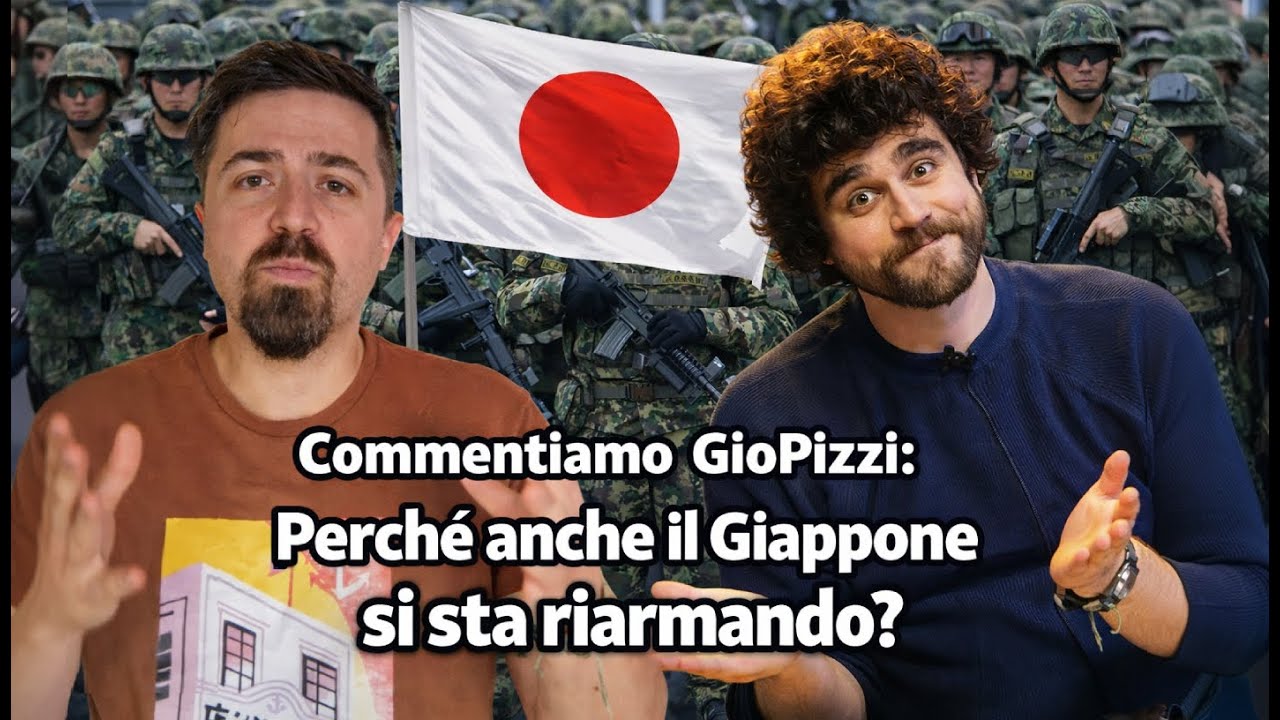 Commentiamo GioPizzi: Perché anche il Giappone si sta riarmando?