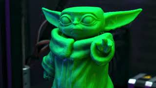 4K Grogu Baby Yoda | 3D Print Timelapse | VORT3X