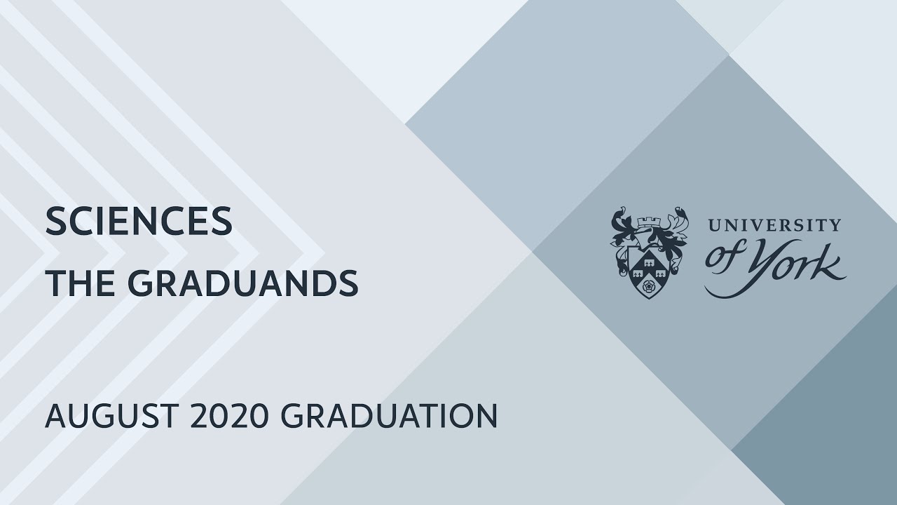 Faculty of Sciences Graduands (Graduation August 2020) - [No description on video]