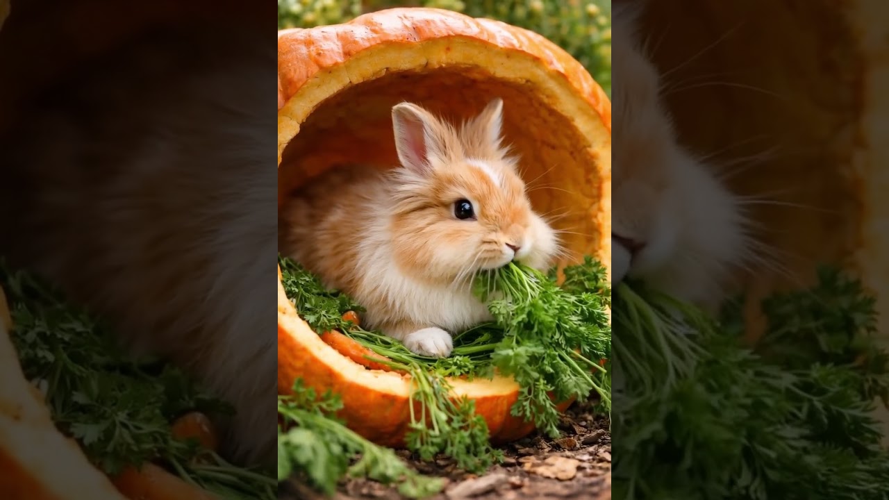 Bunny pumpkin