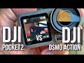 Парный тест DJI Pocket2 и DJI Osmo Action - цвет, HDR, звук, стабилизация, шумодавление 4к/60p