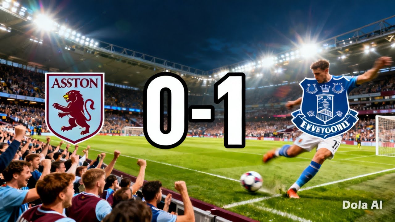 Aston Villa 0-1 Everton | Highlights | Premier League 2026