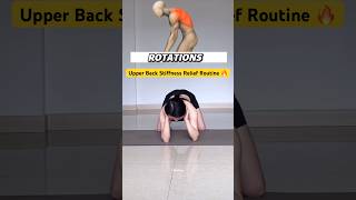 🔥 Fix Rounded Shoulders &amp; Upper Back Pain in 10 Minutes Daily #usafitness #shortvideo