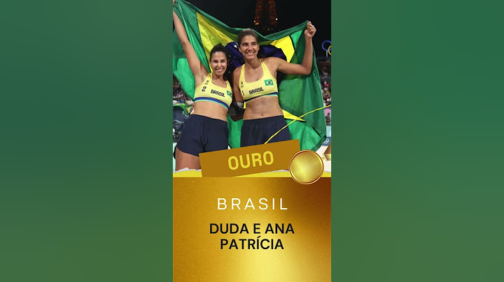 É OURO! PARABÉNS ANA PATRÍCIA E DUDA #olimpiadas #volei #ouro