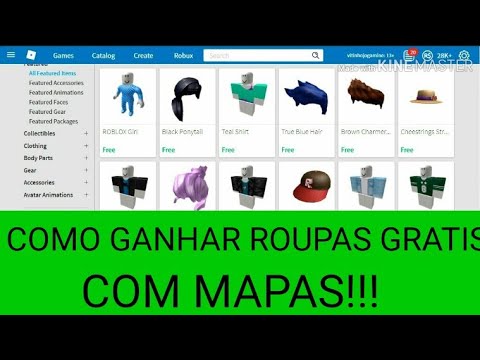 3 MAPAS que dão ITENS GRÁTIS no ROBLOX PT24 -  em 2023