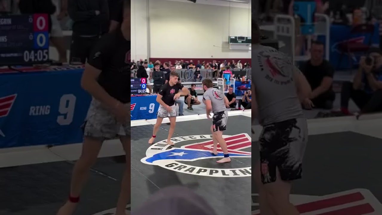 Jiu Jitsu Fighter Uses An Amine Move 😮🥶