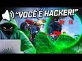 OS ALEATÓRIOS ME CHAMARAM DE HACK?! BLACKN444 FREE FIRE