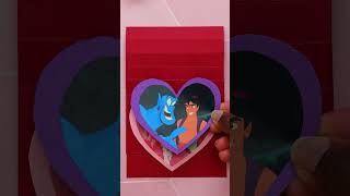 Valentine's Day Waterfall Card | Disney Diy | Disney Uk