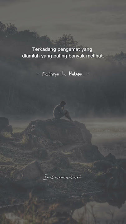 Pengamat Diam Lebih Berbahaya #introvert #pendiam #short
