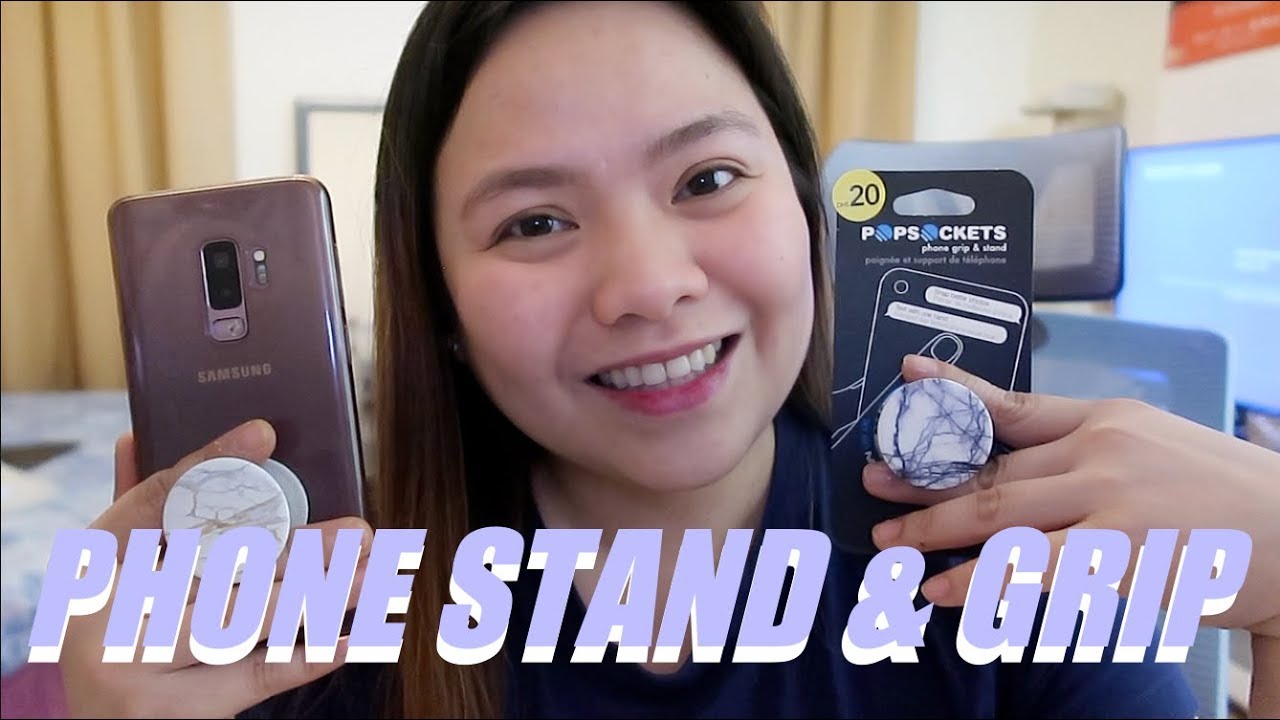 POPSOCKET PHONE STAND & GRIP TAGALOG REVIEW YouTube