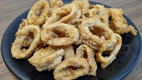 [Filipino style] Easy Calamari Recipe |Soft Inside Crispy outside
