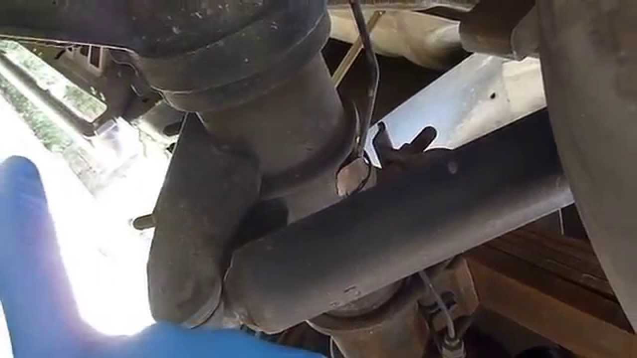 How to Replace the Rear Shocks in a Ford F250 Super Duty ...