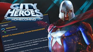 NCSoft Grants Official License To City Of Heroes Homecoming