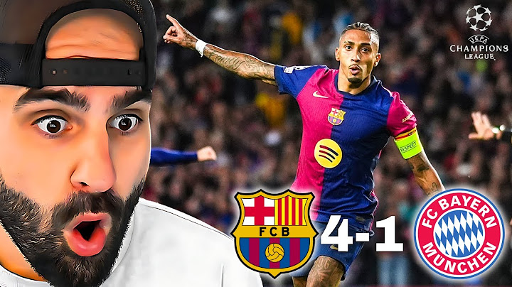 Fc Barcelona DESTROY Bayern Munich 4-1 I RAPHNHA HATTRICK