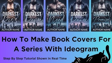 How To Make Book Covers For A Series With Ideogram