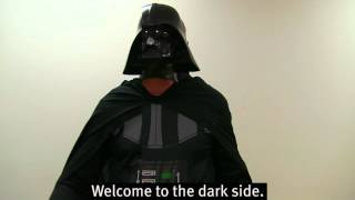 How to sign ‘Welcome to the dark side’ in British Sign Language