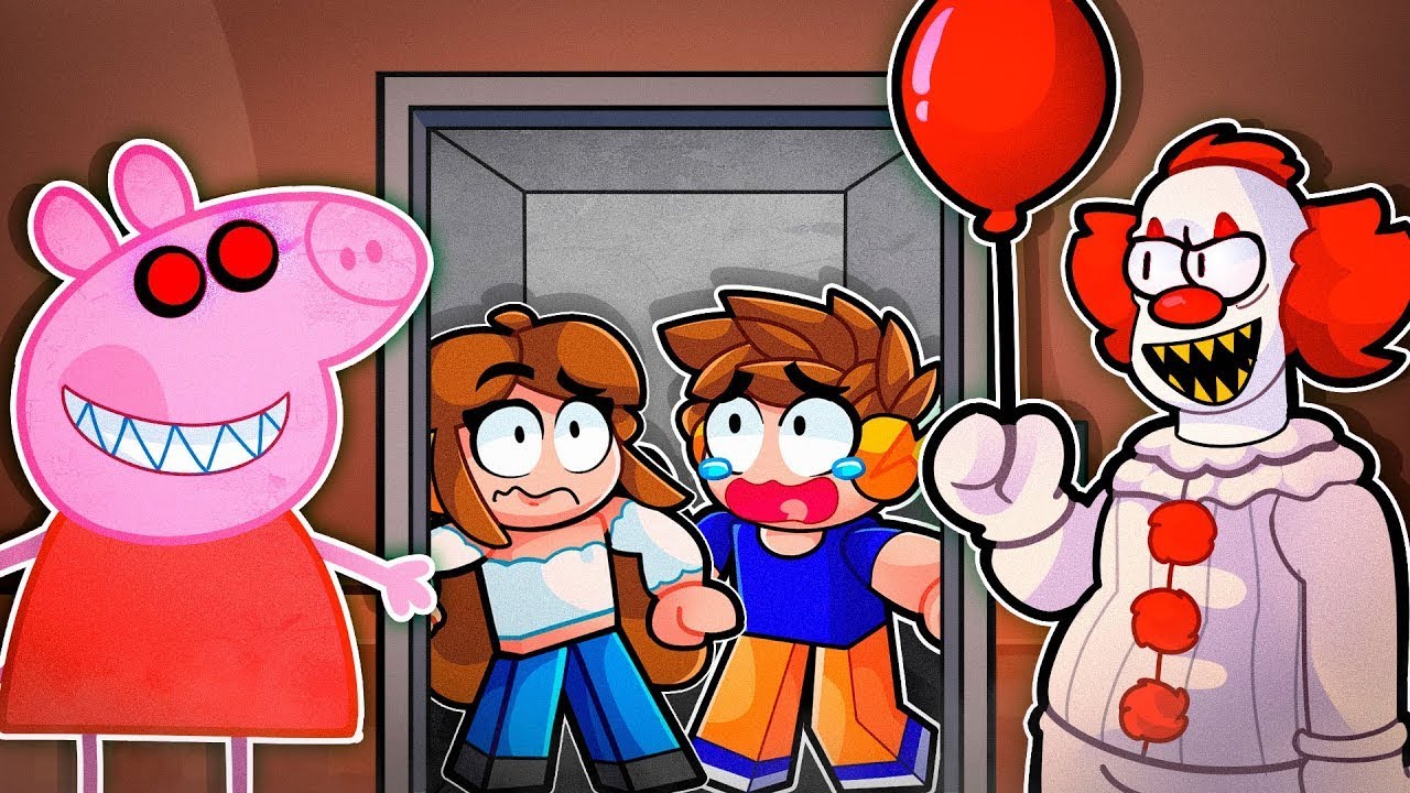 Sobreviva ao ELEVADOR do TERROR no Roblox! - O FILME