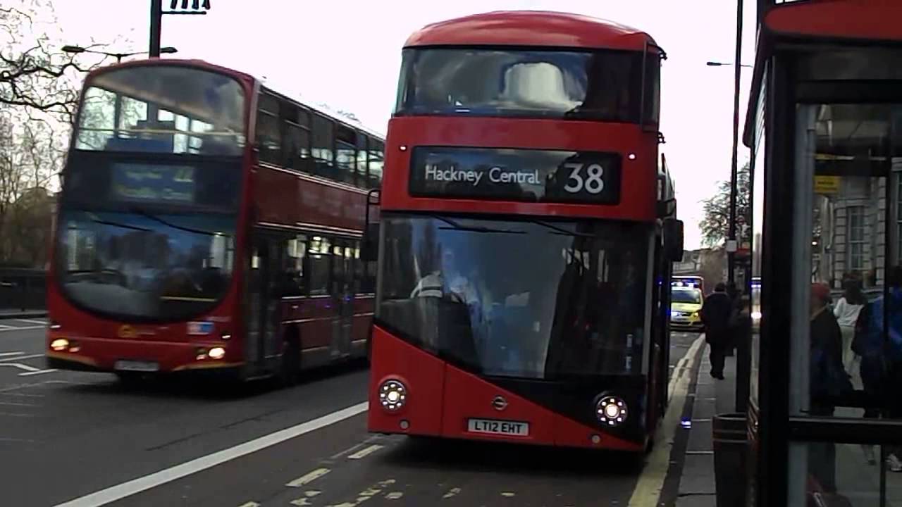 London Routemaster Buses New and Old 18 April 2013