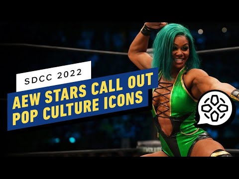 AEW Stars Call Out Pop Culture Icons | Comic Con 2022