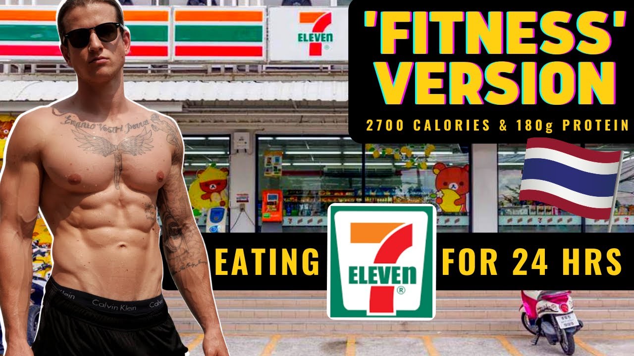 Full day of Eating 7 Eleven - Thailand