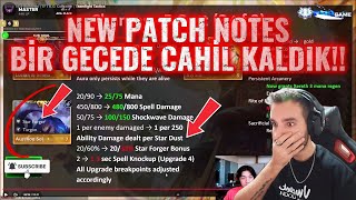 TFT YENİ YAMA NOTLARI AURELION SOL GELİYOR! BIR GECEDE CAHİL KALDIK!!  | SET 16 TFT