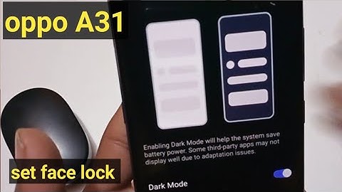 How to enable dark mode in A31, oppo ke mobile me dark theme ko kaise enable