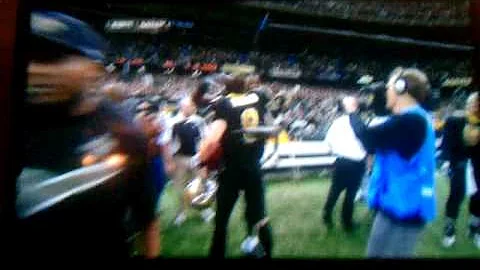 Drew Brees record breaking pass to Sproles.