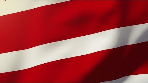 4K washington dc flag waving in the wind. Looping sun rises style. Animation loop Stock video