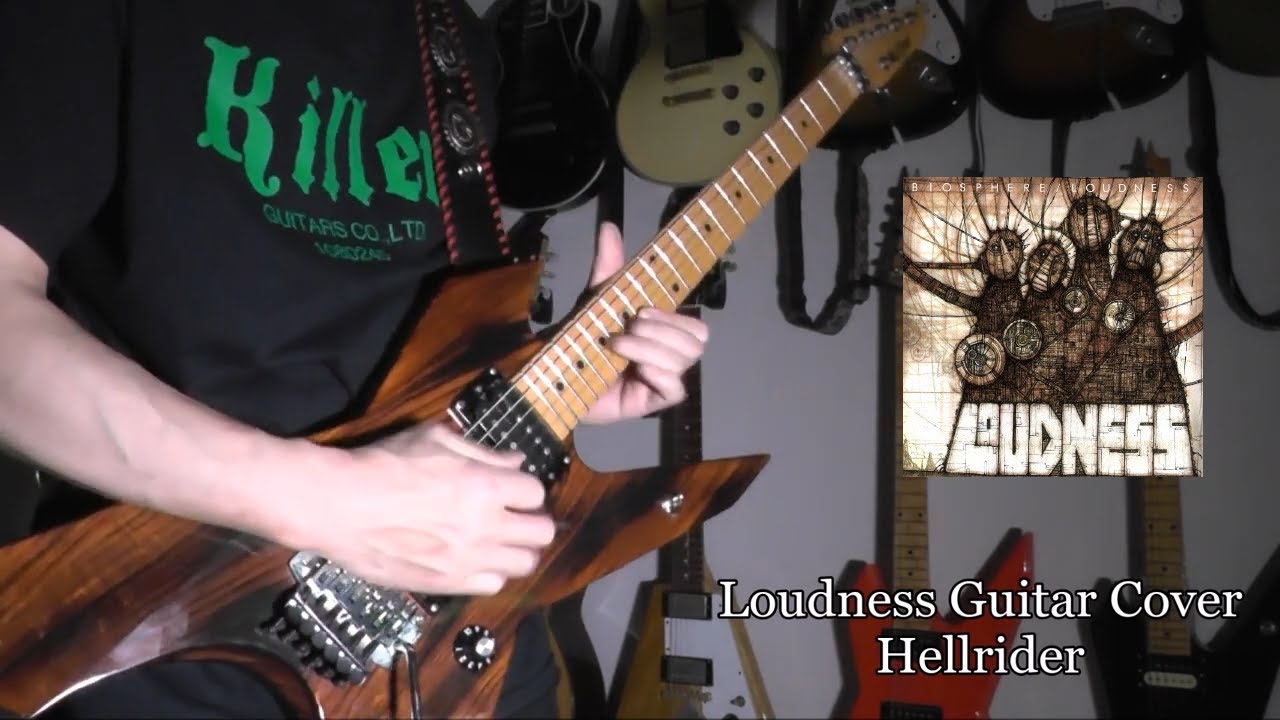 Guarda Loudness Guitar Cover / Hellrider su YouTube Guarda Loudness Guitar Cover / Hellrider su YouTube