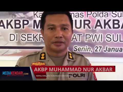 Kabid Humas Polda Sultra Bertandang ke Sekretariat PWI