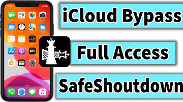 Full Bypass ✔iCloud iOS 13.4.1 [Full Access] + Fix Restart SafeShutdown [One Click]